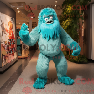 Mascot karakter van een...