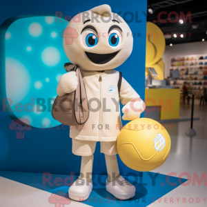 Mascot character of a Cream...