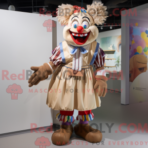 Mascot karakter van een...