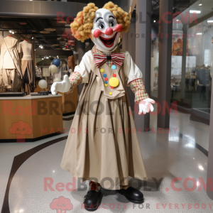 Mascot karakter van een...