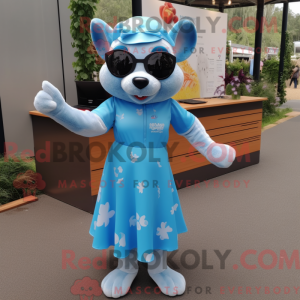 Mascottekarakter van een...