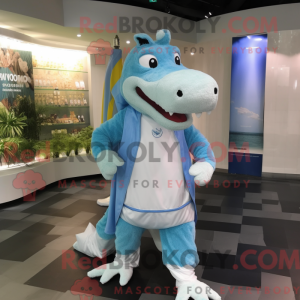 Personnage mascotte d un...