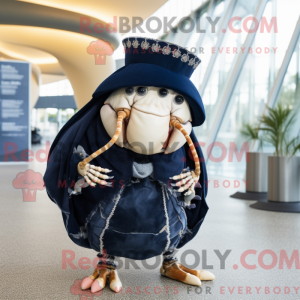 Maskotfigur af en Navy...