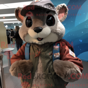 Mascot character of a...