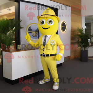 Maskot karakter af en...