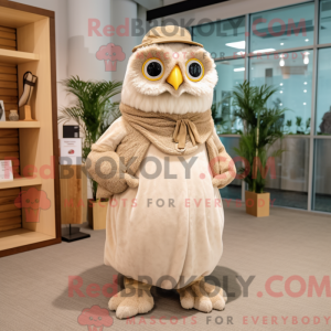 Mascottefiguur van een...