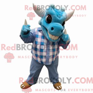 Mascot karakter van een...