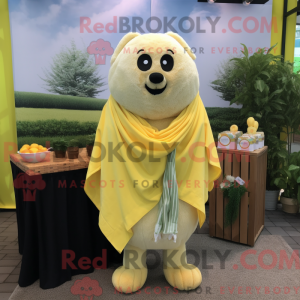 Mascot character of a Lemon...