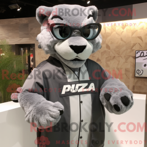 Mascottefiguur van een...