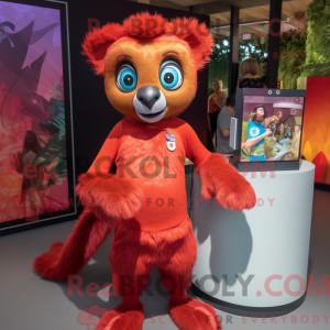 Personnage mascotte d un...