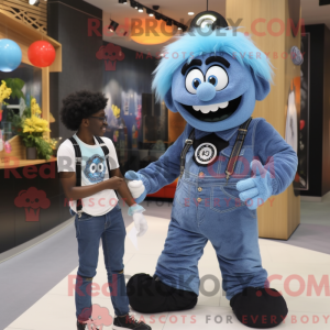 Mascot character of a Black...