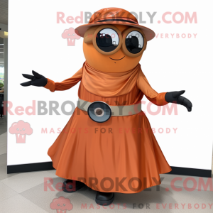 Mascot character of a Rust...