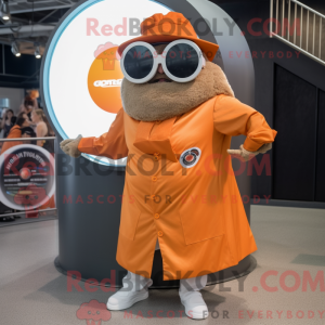 Mascot character of a Rust...