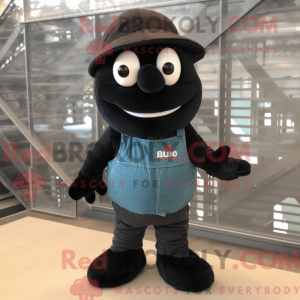 Mascot character of a Black...