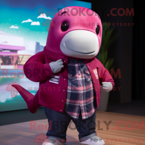 Mascot character of a...