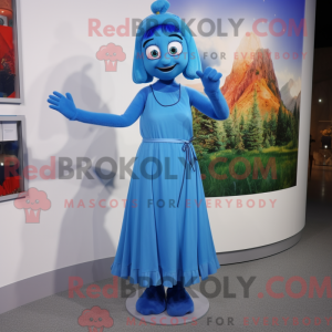 Postava maskota Blue Ray...