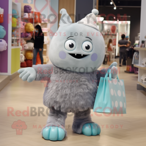 Grey Candy Box maskot...