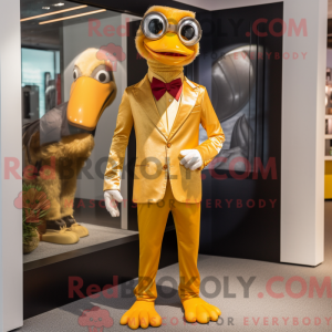 Mascot character of a Gold...