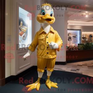 Mascot character of a Gold...