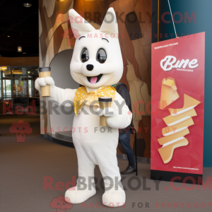 Mascot character of a Cream...