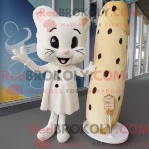Mascot character of a Cream...