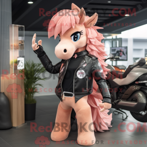 Postava maskota Peach Horse...