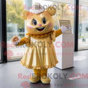 Mascot character of a Gold...