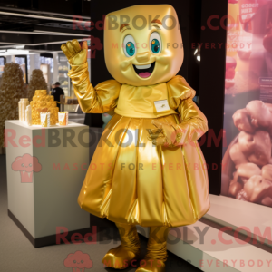 Personaje mascota de Gold...