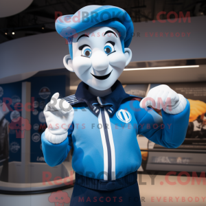 Personagem de máscara de...