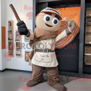 Mascot karakter van een...