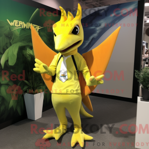 Personagem de máscara de um...