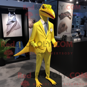 Maskot karakter af en...