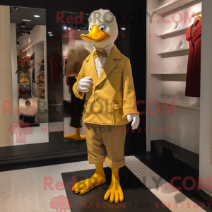 Mascot character of a Gold...