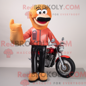 Mascot character of a Peach...