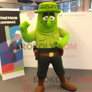 Mascot karakter van een...