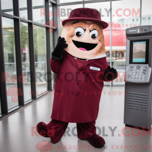 Mascot character of a...