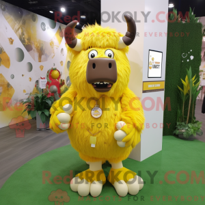 Mascot character of a Lemon...