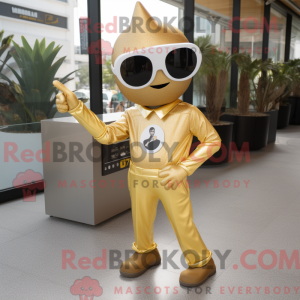 Mascot character of a Gold...
