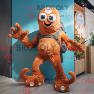 Mascot character of a Rust...