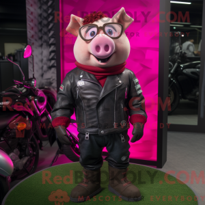 Mascot character of a...