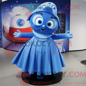 Mascottefiguur van een Blue...