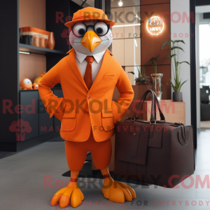 Maskot karakter af en...