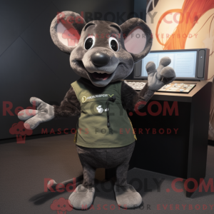 Mascottefiguur van een...
