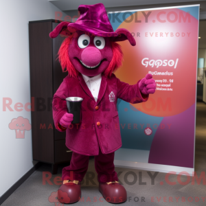 Mascot character of a...