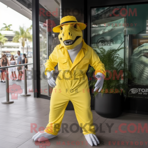Personagem de máscara de um...