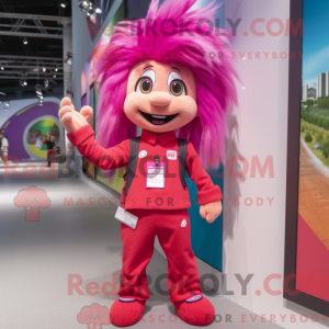 Personnage mascotte d un...
