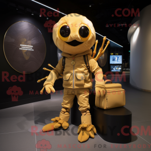 Mascot character of a Gold...