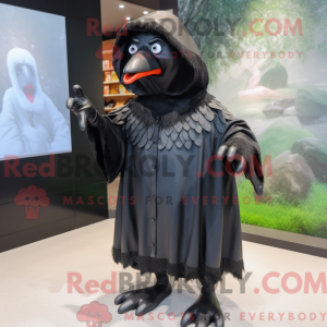 Mascot character of a Black...