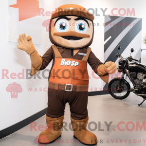 Mascottefiguur van een...