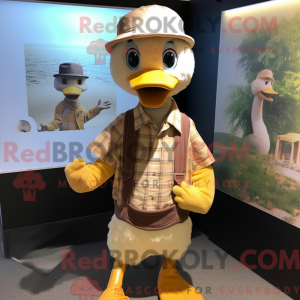 Maskottchenfigur eines Tan...